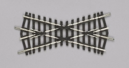 Piko Kruising 30° met houten dwarsliggers