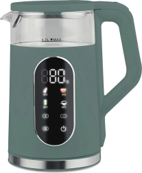 Waterkoker met temperatuurregeling 1,7 l 2200 W groen