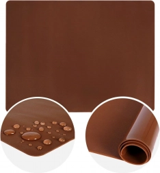 Siliconen werkmat voor deeg 60 × 50 cm oranje