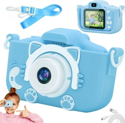 Digitale camera voor kinderen met katje