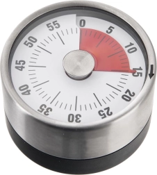 Analoge keukenwekker met magneet 6 cm