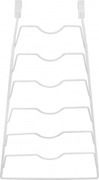 Witte metalen hangende dekselhouder ORION