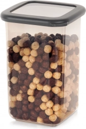 Keukencontainer voor droge levensmiddelen met deksel 1,2 l