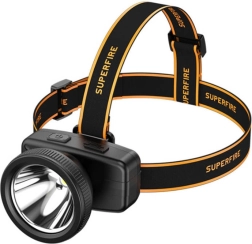 Hoofdlamp Superfire HL55, 150 lm, USB‑C