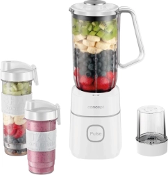 Tafelblender voor smoothies 700 W met flessen en molen