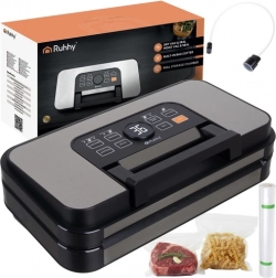 vacuüm folielasser RUHHY 125 W met dubbele pomp en mes