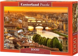 Puzzel 1000 stukjes – bruggen van Florence