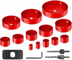 Set gatenzagen voor hout Renew Force 19–127 mm, 16-delig