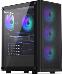 ENDORFY Ventum 200 ARGB gaming-pc-behuizing met gehard glas en uitstekende airflow