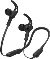 Draadloze sport in‑ear oordoppen met microfoon – zwart