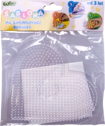 Sjabloon voor strijkkralen – hart