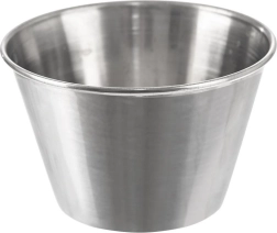 Roestvrijstalen schaaltje voor saus en dips Orion 240 ml