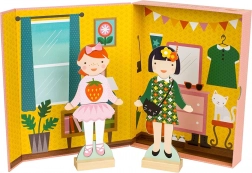 Magnetische puzzel Petit Collage - beste vriendinnen