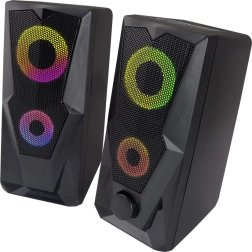 USB stereo luidsprekers Led Rainbow Baila