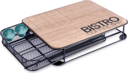 Metalen organizer voor koffiecapsules Bistro