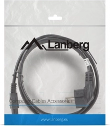 Voedingskabel voor laptop Lanberg 1,8 m - Schuko naar IEC C5