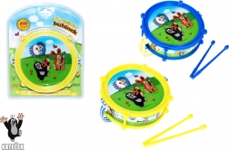 Molletje – plastic trommel 20 cm met 2 stokjes