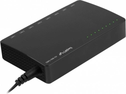 Lanberg gigabit-switch 8-poorts DSP2 met 12 V voeding