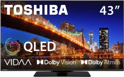 Toshiba 43" QLED 4K UHD tv met VIDAA en Dolby Vision