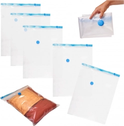 Vacuüm opbergzakken voor kleding 5 stuks 60x80 cm