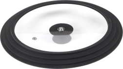 Universele glazen deksel BERRETTI 24/26/28 cm