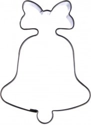 Roestvrijstalen koekjesuitsteker bel 6 cm