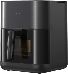 Heteluchtfriteuse Mova Pro Black 6 l met kijkvenster