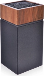 Universele messenhouder Wooden van acaciahout met kunststof vezels