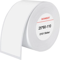 Thermische etiketten Niimbot 25x60 mm wit