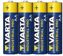 Alkaline batterijen VARTA Industrial Pro AA, 4 stuks