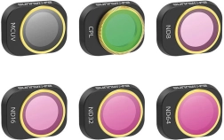 Set van 6 filters voor Sunnylife-objectief MCUV, CPL, ND8/16/32/64 voor DJI Mini 4 Pro