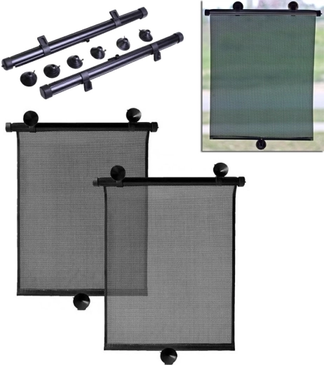 Universele zonneschermrol voor de auto