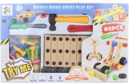 Schroefconstructieset voor kinderen – 80 onderdelen