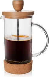 Glazen french press voor koffie en thee 400 ml