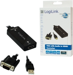 VGA-naar-HDMI-converter met audio