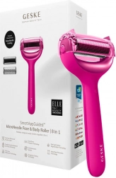 Microneedle set voor gezicht en lichaam 8-in-1 Geske met app (starlight)