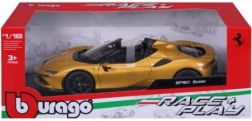 Bburago Ferrari SF90 Spider 1:18 - Geel