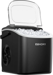 Euhomy IM001 ijsblokjesmachine 1,2 l 12 kg zwart