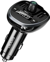 Handsfree-set met FM-transmitter USAMS C21 Bluetooth, MP3, 2× USB 3,4 A