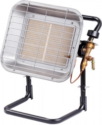 Gaskachel MalTec Słoneczko 3000–4500 W met traploze regeling