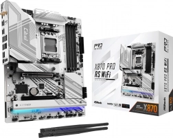 asrock x870 pro rs wifi – am5-moederbord met ddr5, m.2 en usb4