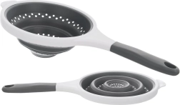 Opvouwbare siliconen keukenzeef ORION 25,5 cm