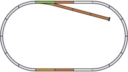 Piko railsset B met stootspoor H0