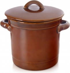 Keramische fermentatiepot met deksel 1 l