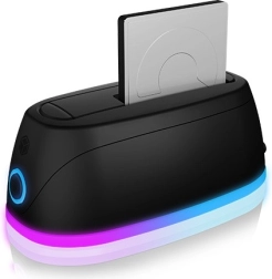 ICY BOX dockingstation voor 1× SATA SSD/HDD met USB 3.0 (USB‑C/USB‑A)