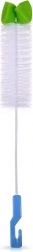 Lange flessenborstel 41 cm met sponspunt