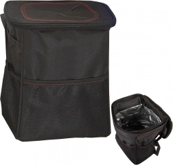 Mini organizer voor afval in de auto