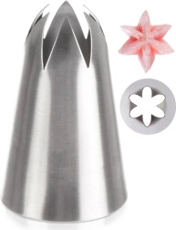 RVS banketbakkerspuitmond ster ORION