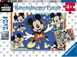 Ravensburger puzzel Mickey Mouse 2x24 stukjes