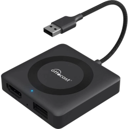 Autotelevisie-adapter OTTocast met HDMI en ondersteuning voor CarPlay en Android Auto